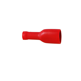 Flachsteckhlsen 35029, vollisoliert, rot, 0,25 - 1,00 qmm