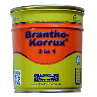Brantho Korrux 3 in 1 0,75 Liter Dose betongrau RAL 7023
