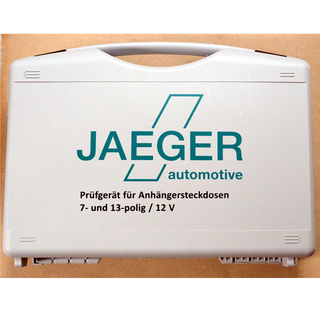 Jaeger Universal Prfkoffer fr 7- & 13-polige Anhngersteckdosen